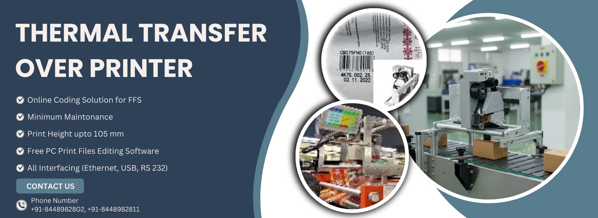 Pacejet S0606BT CIJ Printer (Black)